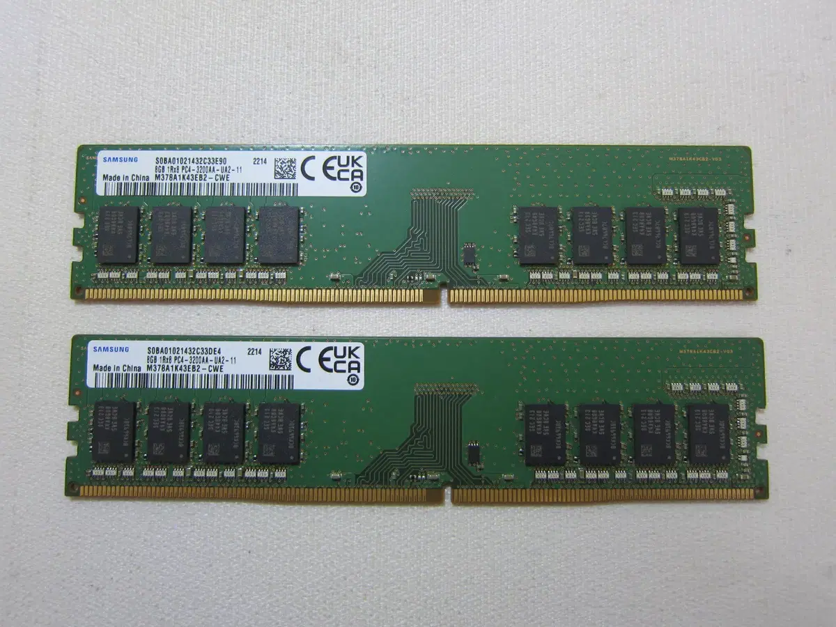 삼성전자  DDR4-3200 16G(8Gx2) (PC4-25600)